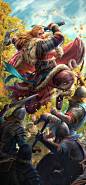Vikingard