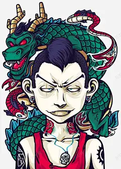 潮流涂鸦 潮牌 美式漫画 美漫 街头涂鸦 元素 免抠png 设计图片 免费下载 页面网页 平面电商 创意素材