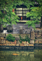 枕河而居，依水入梦。门前淌流水，窗外闻鸟语……#国史古风# ​​​​