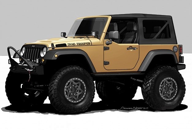 Jeep Wrangler Sand T...