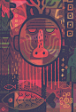 art artwork Digital Art  digital illustration Drawing  Exhibition  graphic ILLUSTRATION  painting   prints