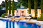 17 Fabulous Pool Fountains : These state of the art examples of swimming pool fountains take your outdoor design to the next level.