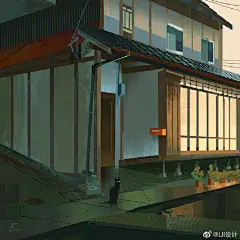 #插画#插画师 Eva Eskilin 的一组插画作品充满个人独特的韵味 ​​​​