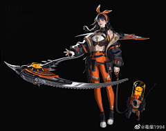 午后的斜阳采集到角色设计·立绘