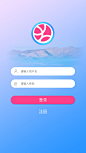 原创拍摄图片APP登录页