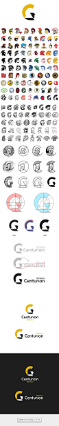 Case Study: Centurion Logo Design: 