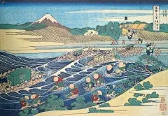 【绘画】葛饰北斋：浮世绘
#一天一画# #插画狂想# #设计小课堂# #手绘作品# ​​​​