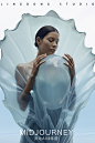 Behance 上的 AI crystal clothing