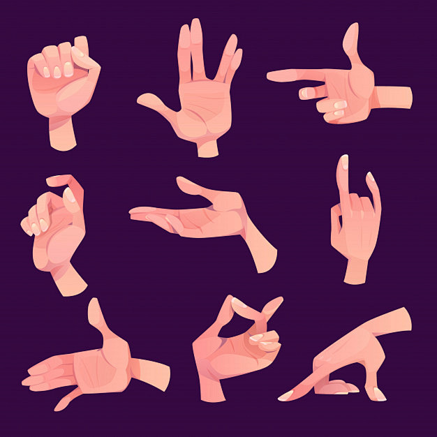 Hand gestures in dif...