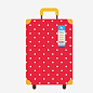红色旅行箱高清素材 出行 旅行箱 红色 免抠png 设计图片 免费下载