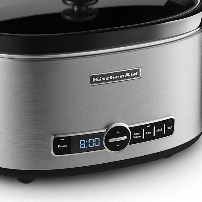 KitchenAid KSC6223SS 6Qt. Slow Cooker with Standard Lid