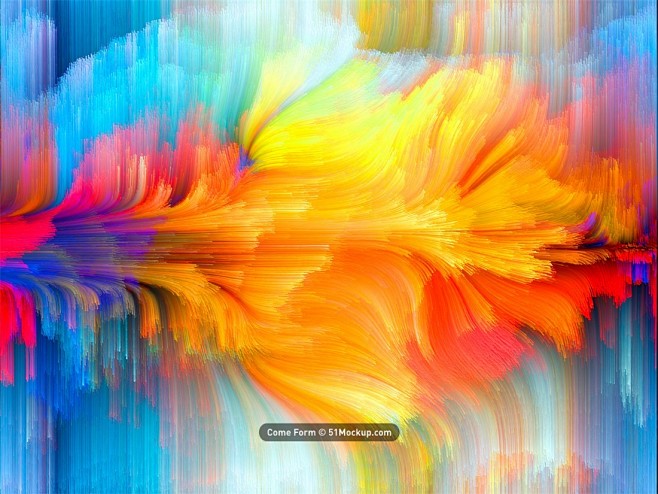 唯美彩色梦幻七彩质感底纹背景线条波浪023背景图片质感纹理