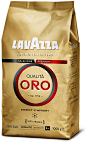 Lavazza 金质咖啡豆，4包装(4 x 1kg): 亚马逊中国: 食品