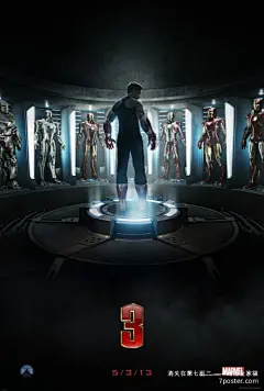 Iron Man 3 (2013)《钢铁侠3》预告海报！
