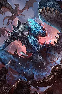 一组游戏人物原画480*720手机壁纸 | 游戏 - 芒果唯美图片(mangowed.com)