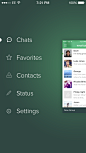 Whatsapp-ios7-sidemenu #采集大赛#