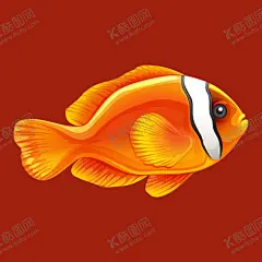 手绘热带鱼 【酷图网】手绘热带鱼,热带鱼,手绘鱼,热带鱼素材,金鱼