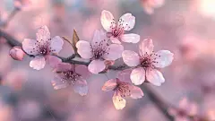 唯美桃花高清壁纸