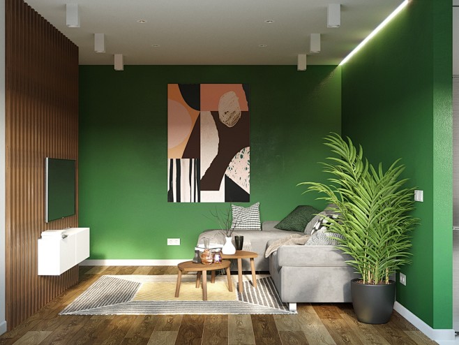 GREEN WALL : modern ...