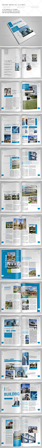 25 Pages Magazine Template Vol14 - Magazines Print Templates