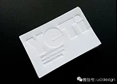 40款简约的白色名片欣赏