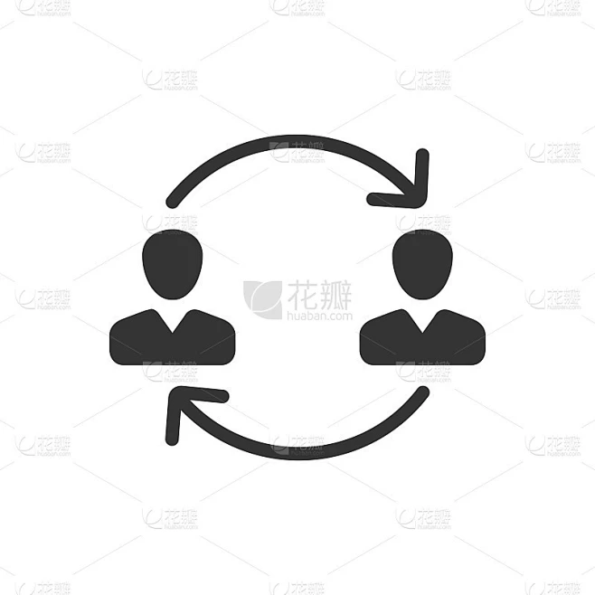 员工更换图标素材-花瓣网