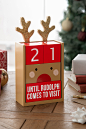 Buy Red Character Christmas Countdown Block from the Next UK online shop