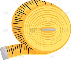 黄色,缎带,明亮,平坦的,图标,测量工具,一个物体,长度,传单,缝纫