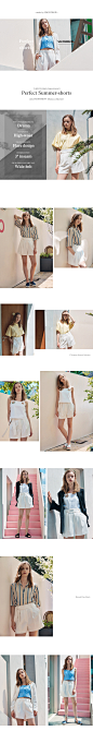 W CONCEPT : W CONCEPT : W컨셉 - [FRONTROW:프론트로우] [Drama Collection] Relaxed Flare Shorts_CREAM