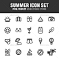 夏天组图标——业务图标Summer Icon Set - Business Icons球,气球,海滩,海滩日落,船,相机,鸡尾酒,节日,冰淇淋,图标,棕榈树,裤子,像素完美,大海,无袖衬衫,夏天,夏季图标集,太阳,太阳眼镜,阳光,冲浪板,游泳,旅游,旅行,旅游图标,管,雨伞,度假,西瓜 ball, balloon, beach, beach sunset, boat, camera, cocktail, holiday, ice cream, icon, palm tree, pants, pixel p