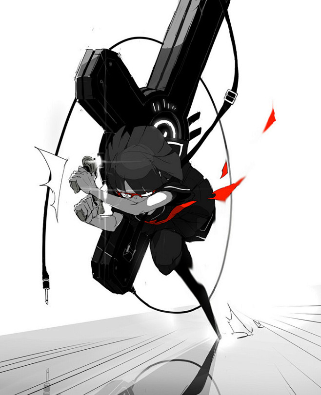 拔刀动态参考是阿谨吖同采自poocg.com该采集也在以下画板加载更多