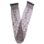 TRASPARENZE Ardith Grey Floral Knee Highs