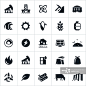 Fuel and Energy Production Icons_创意图片