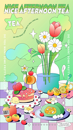 ℃appuccino♥﹑Z采集到手绘 插画
