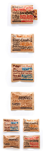 Yummy Made with Local good for you identity #packaging #branding curated by Packaging Diva PD - created via www.thedieline.co...