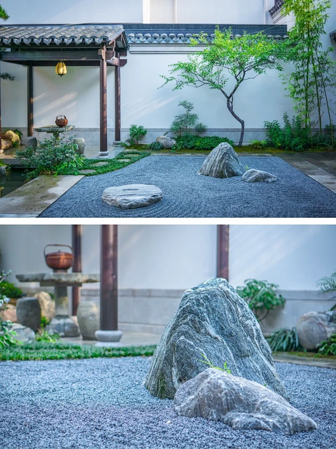 简中｜禅意庭院小景，写意精致生活-花瓣网