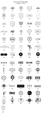 monogram options... | logo / letter | Pinterest