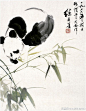 熊猫国画