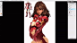 【聚核原画】IRONGIRL step by step （女版钢铁侠）— Evan lee