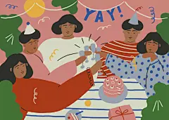 Karl Joel Larsson x 北欧是我们的死亡终站_工作 : 责任这个词对于KarlJoel是非常重要的，对于他来说，如果决定承担责任，就要不断反思自己在绘画表达中如何描述别人，而这一点是非常重要的。尤其是人物插画的表达，这位艺术家力求「无性别」的自由风情，投射在每一个…