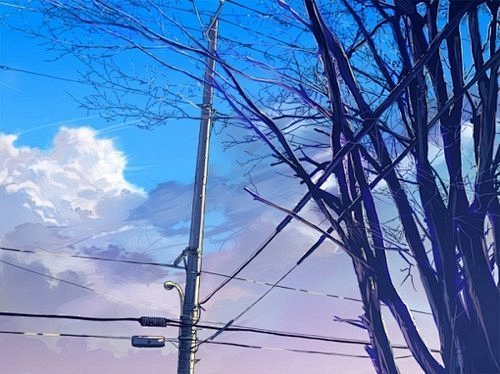 场景插画，总是怎么看怎么喜欢啊