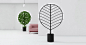 botanical screens welcome green into the urban environment - by helen kontouris : helen kontouris's collection welcomes nature into the urban environment with four versatile designs resembling the skeletal structure of leaves..