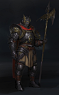 Dark knight, goo JJang : personal artwork black armor practice