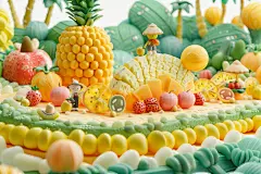 果蔬摄影创意果蔬基地