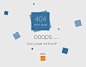 404- Not Found Design By AK : 404 Error Page Design by AK