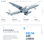 Delta Air Lines : delta, airlines, airplane, iphone, mockup, ticket, mobile, responsive