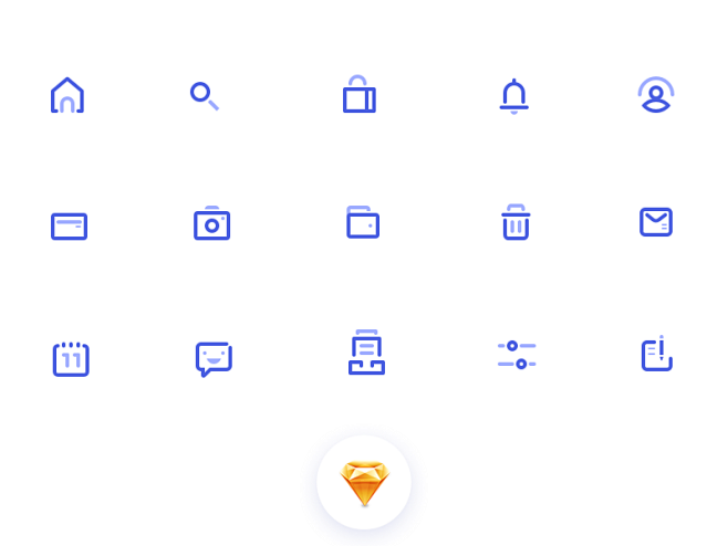 Editable icons