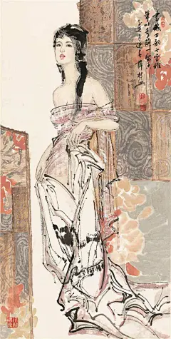 薛林兴，生于山东青岛西海岸（1951），1982 年毕业于东北师范大学美术系。他是中国史上第一位荣登世界最高艺术殿堂-----2005巴黎卢浮宫法国沙龙展的画家，他是中国史上第一位由多位国家首脑在作品《和平美神》上题写和平祝词的画家。
他的画以历史和当代女性为题材，以穿越中西的手法，创作出了众多的美女形象，给人视觉乃至心灵无与伦比的美感。