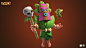 Clash of Clans - Jungle Warden, Ocellus - SERVICES : Supercell art team : Art direction and Concept
Ocellus Art team : Concept, Sculpt, lookdev, rig, posing, lighting and lowpoly model
----------
Ocellus team:
Lead Charater sculpt: Mariano Tazzioli
Lead L
