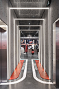 Welcome to VRing Station: Ssense’s new Valentino pop-up is all about shared space : Ssense and Maison Valentino's pop-up installation is a branded subway station designed to highlight urban connection.